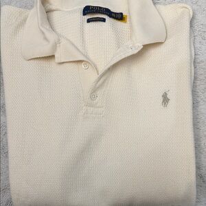 Polo by Ralph Lauren Men's Off-White Polo Shirt
